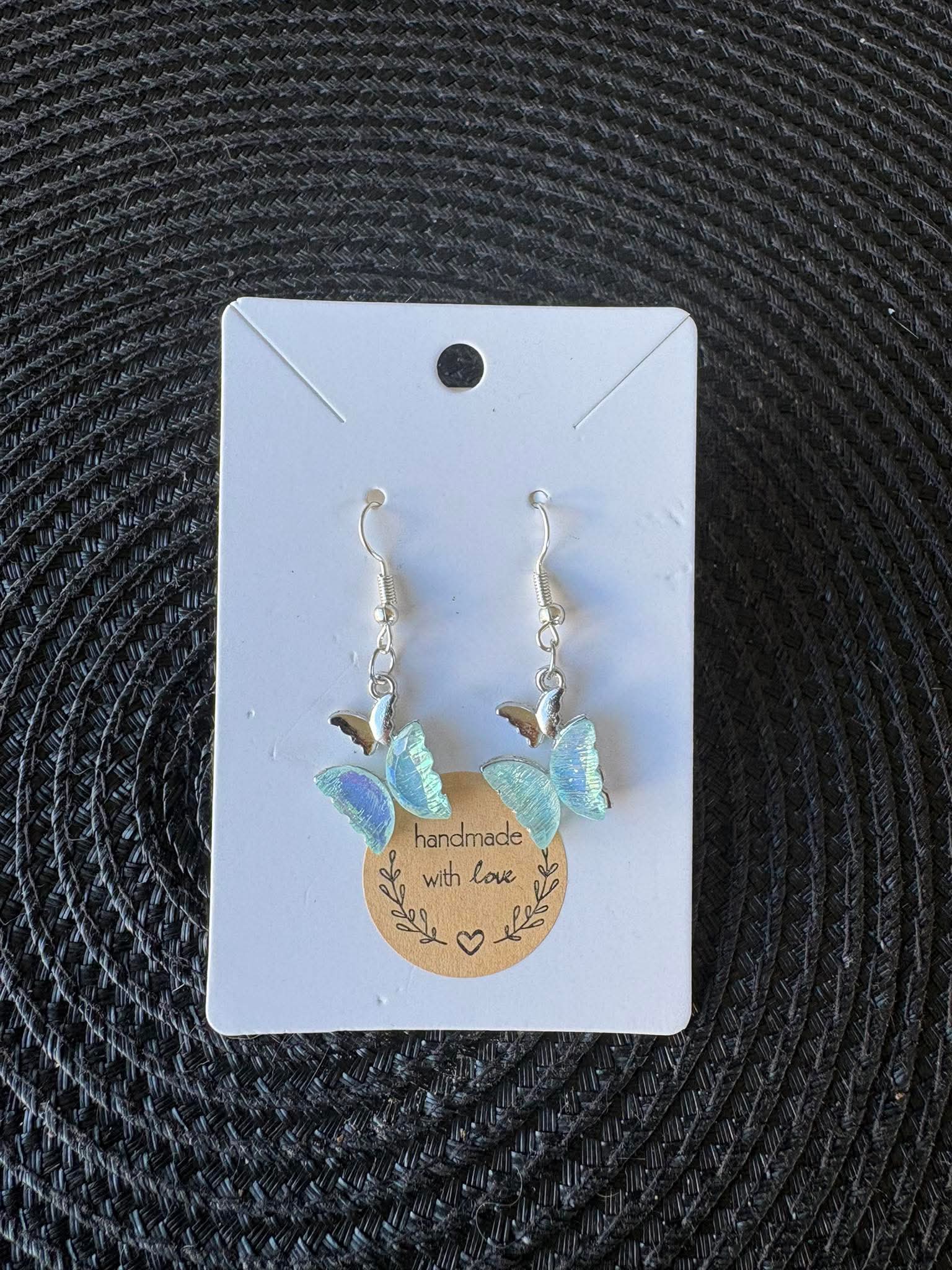POPPA CREATIONS blue butterfly