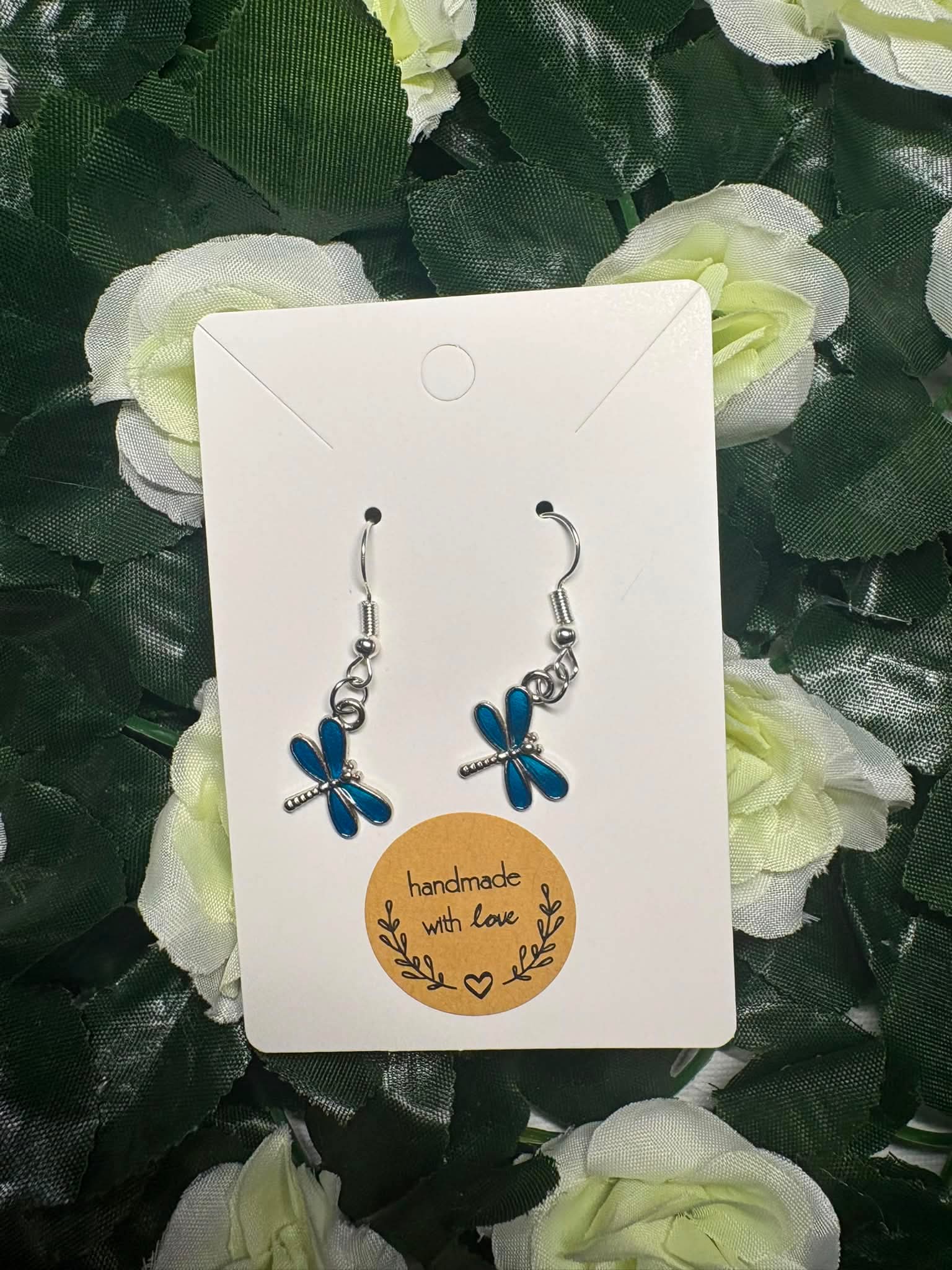 POPPA CREATIONS blue dragonfly