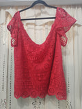 CITY CHIC CROTCHET TOP