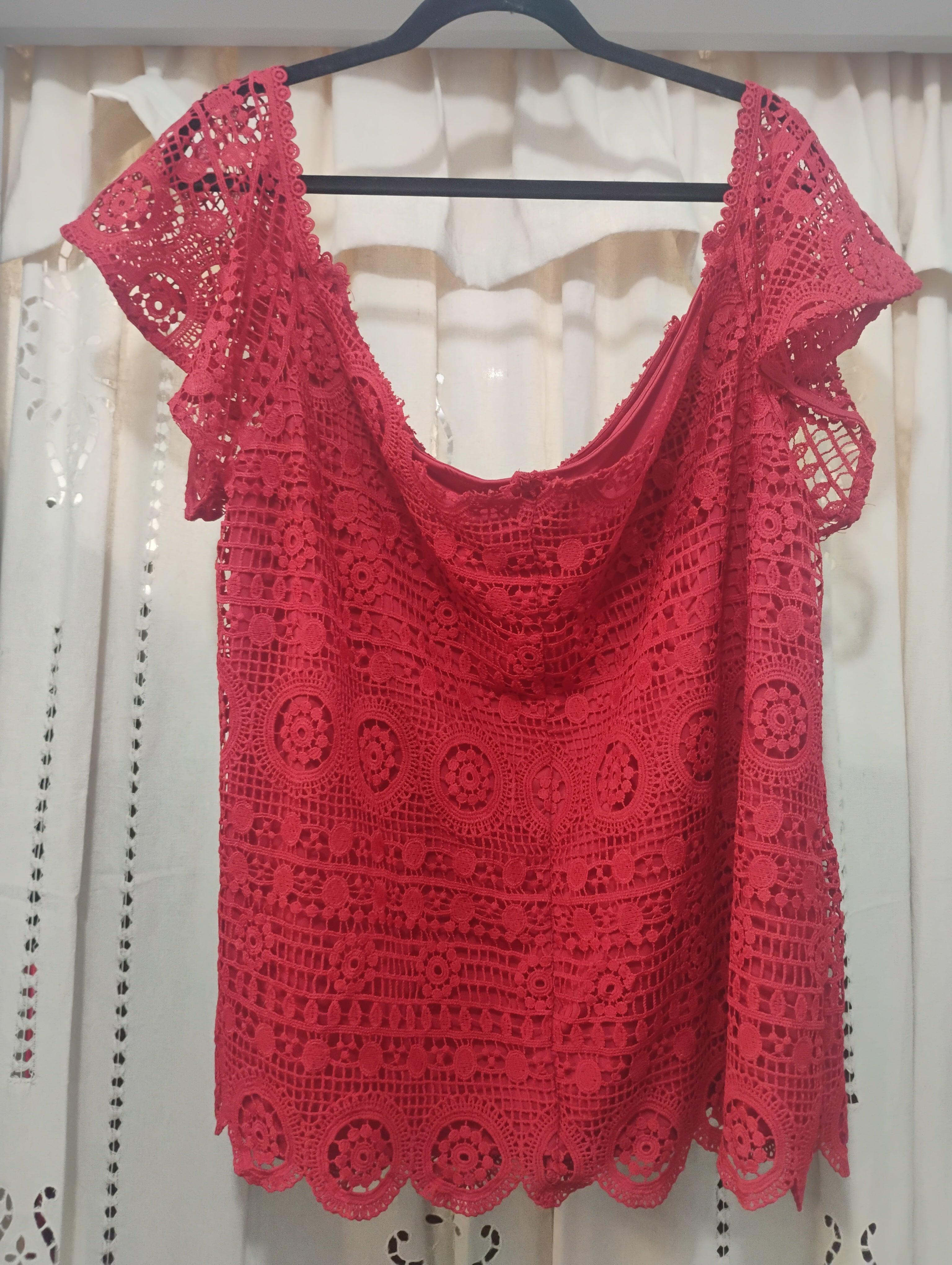 CITY CHIC CROTCHET TOP