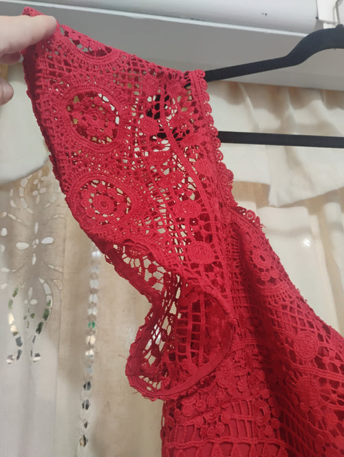 CITY CHIC CROTCHET TOP