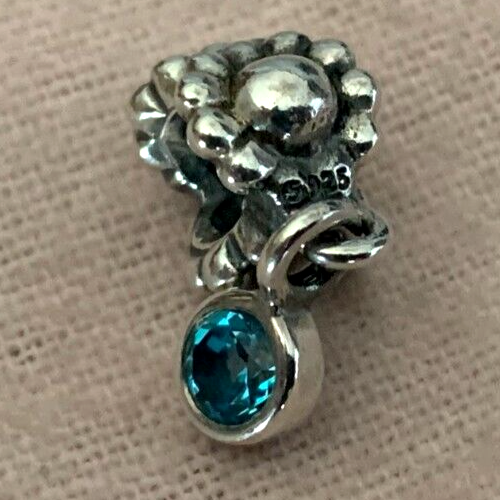 PANDORA CHARM DAISY TOPAZ