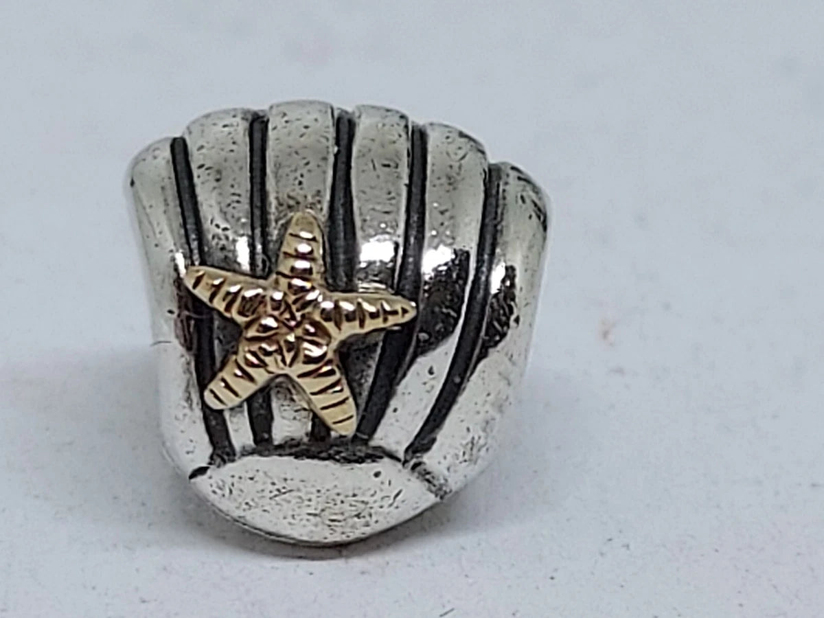 PANDORA CHARM SEASHELL STARFISH